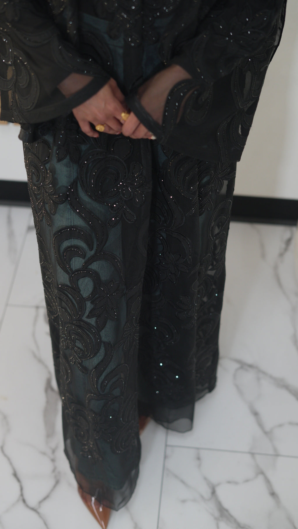 Sheer Abaya