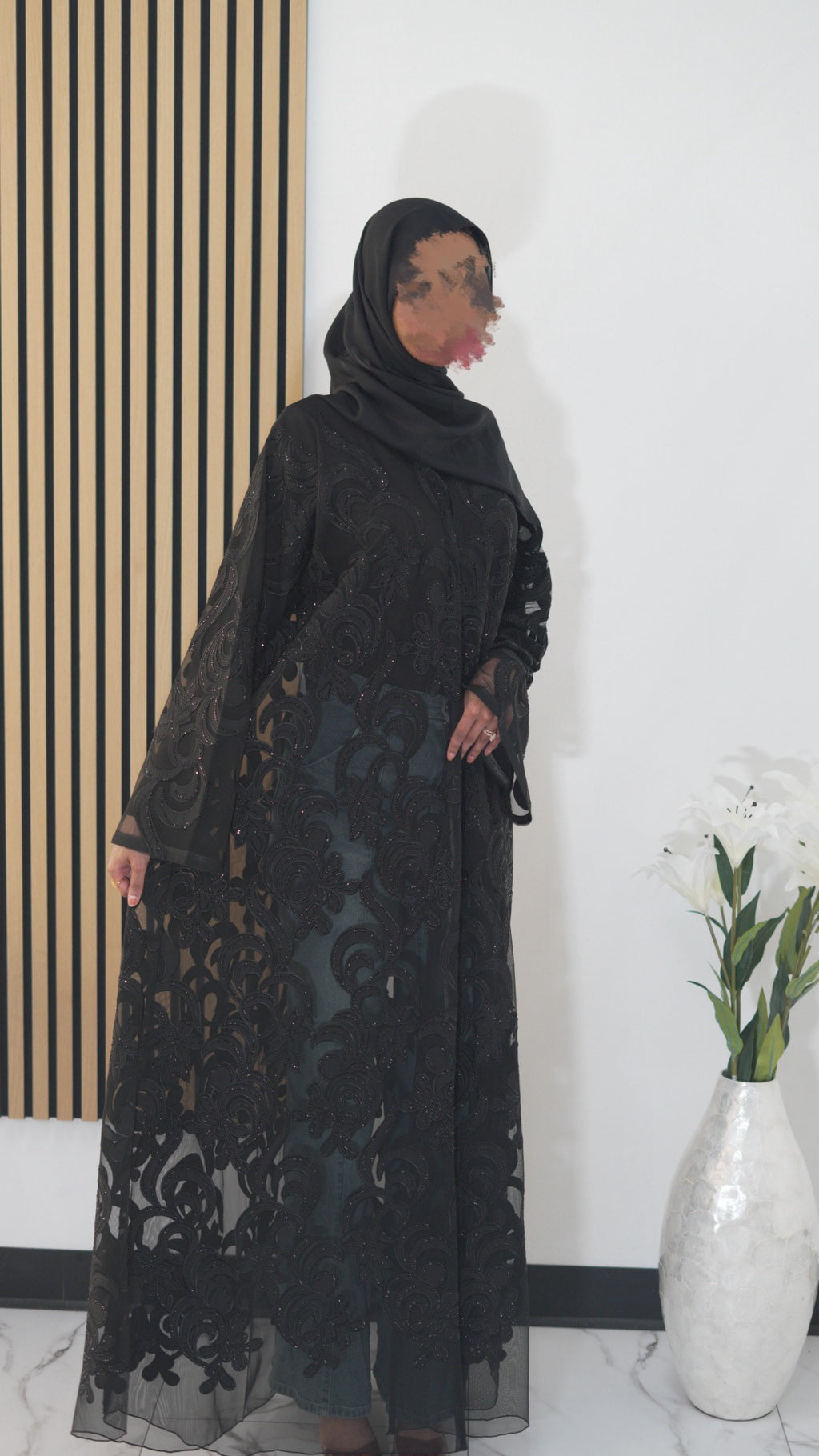 Sheer Abaya
