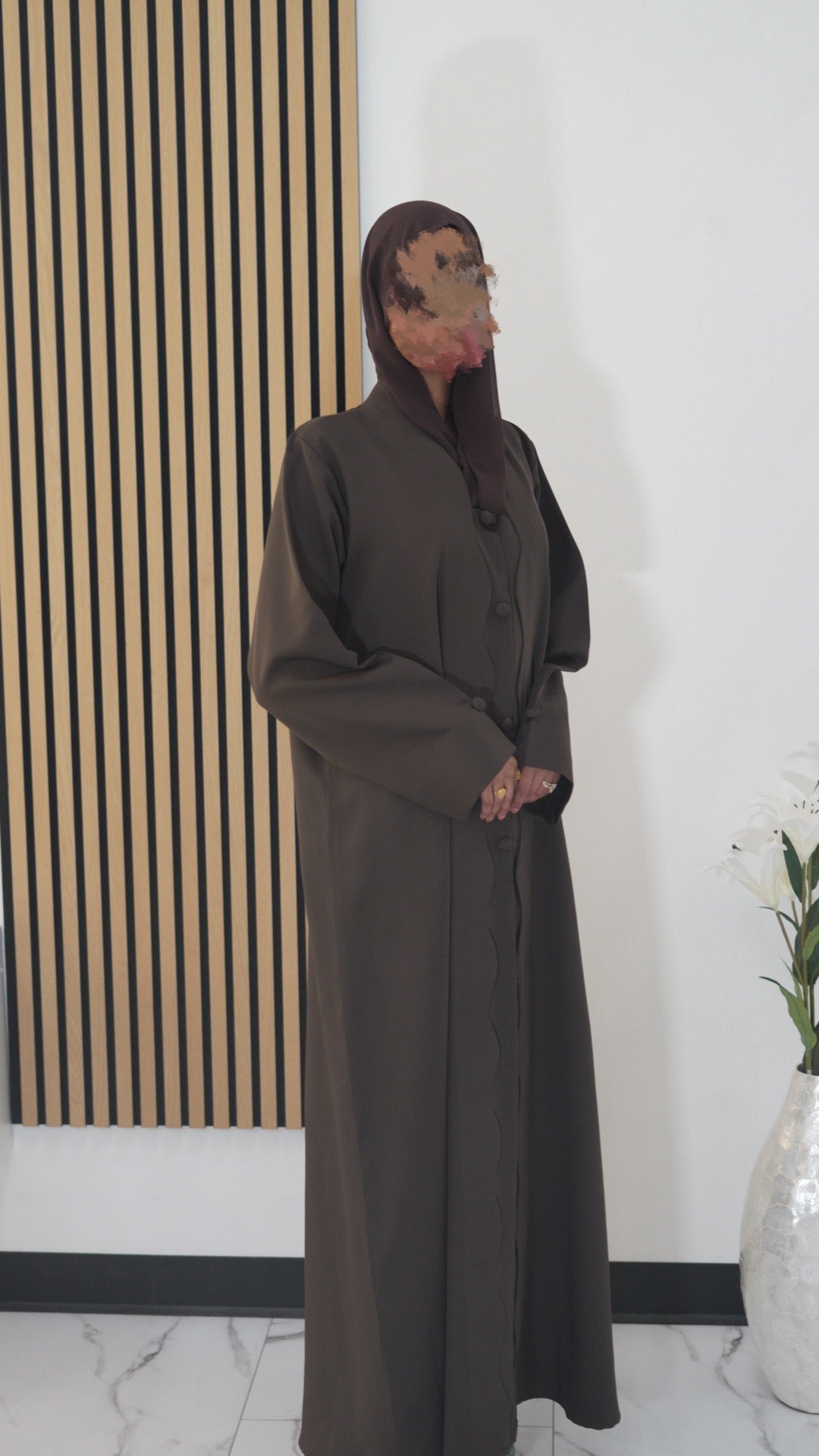 Mocha abaya